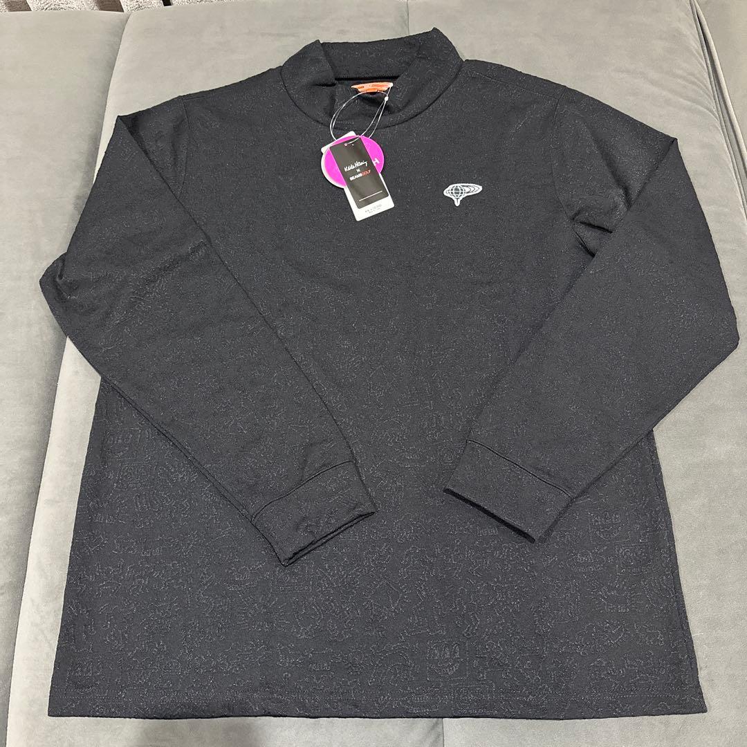 新品‼️【BEAMS GOLF】　モックネック　ハイネック　ロンT 長袖　XL