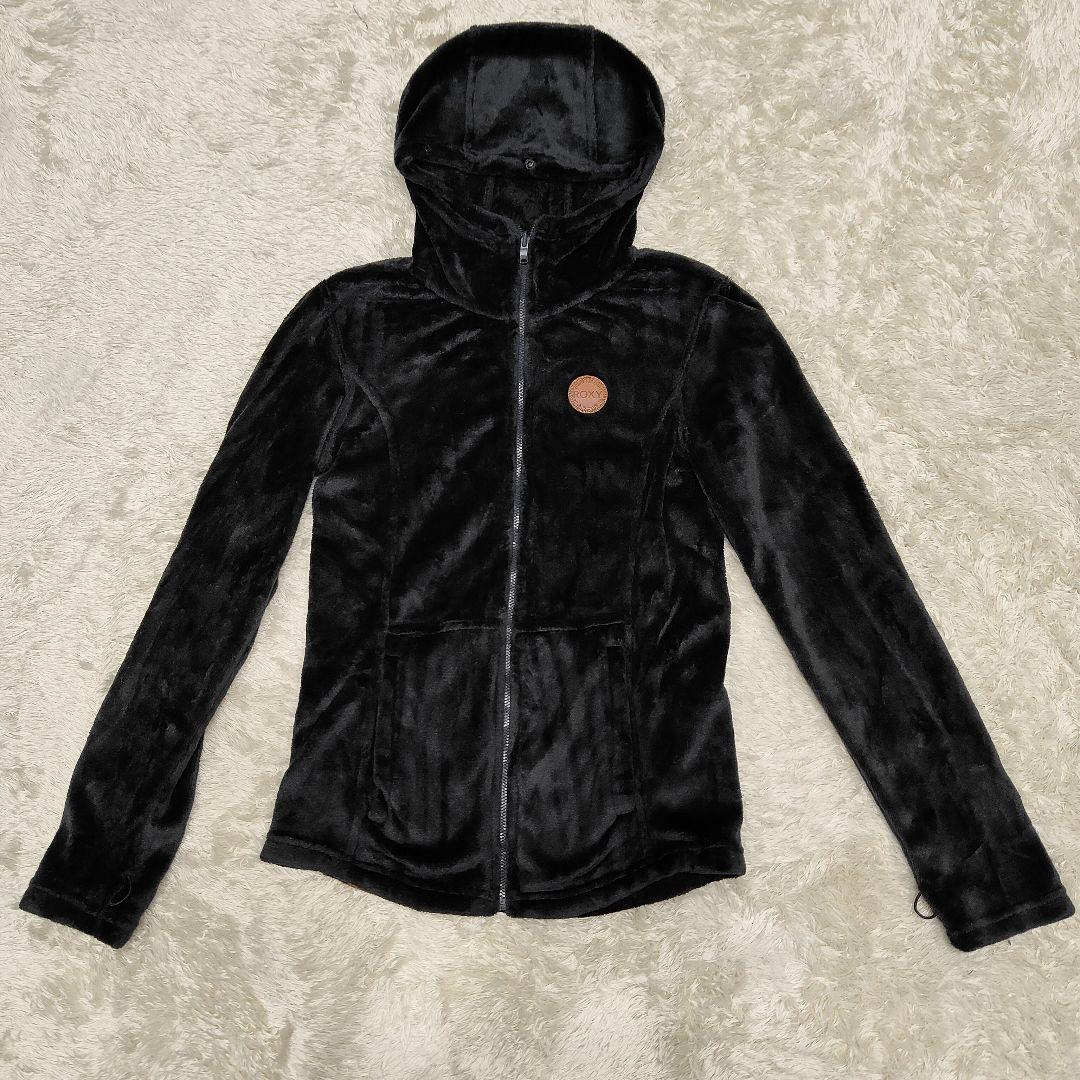 ROXY ロキシー スノーウェア スノボウェア ジャケット 花柄 黒 S