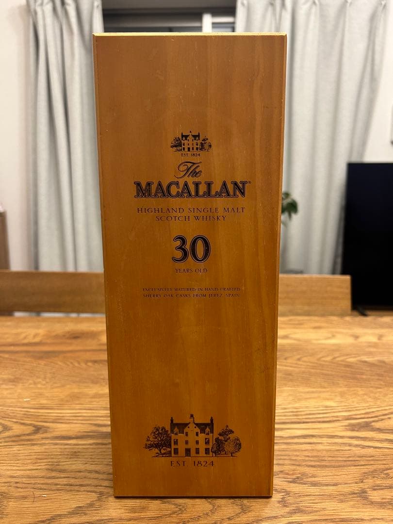 The Macallan マッカラン30年 700ml 木箱 空き箱