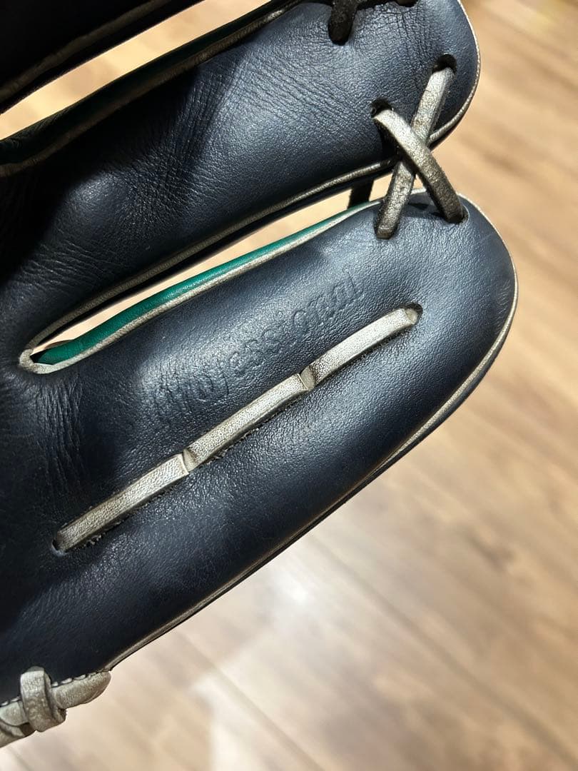 Slingers 軟式グローブ 黒/緑