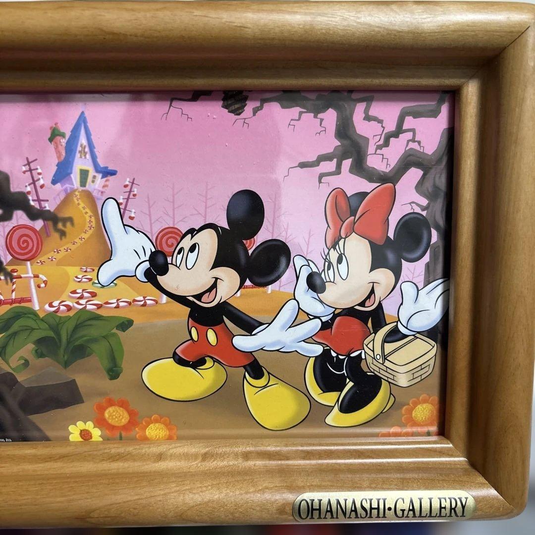 【希少・未開封】ディズニー おはなしギャラリー 木製額 完備品 紙芝居 知育