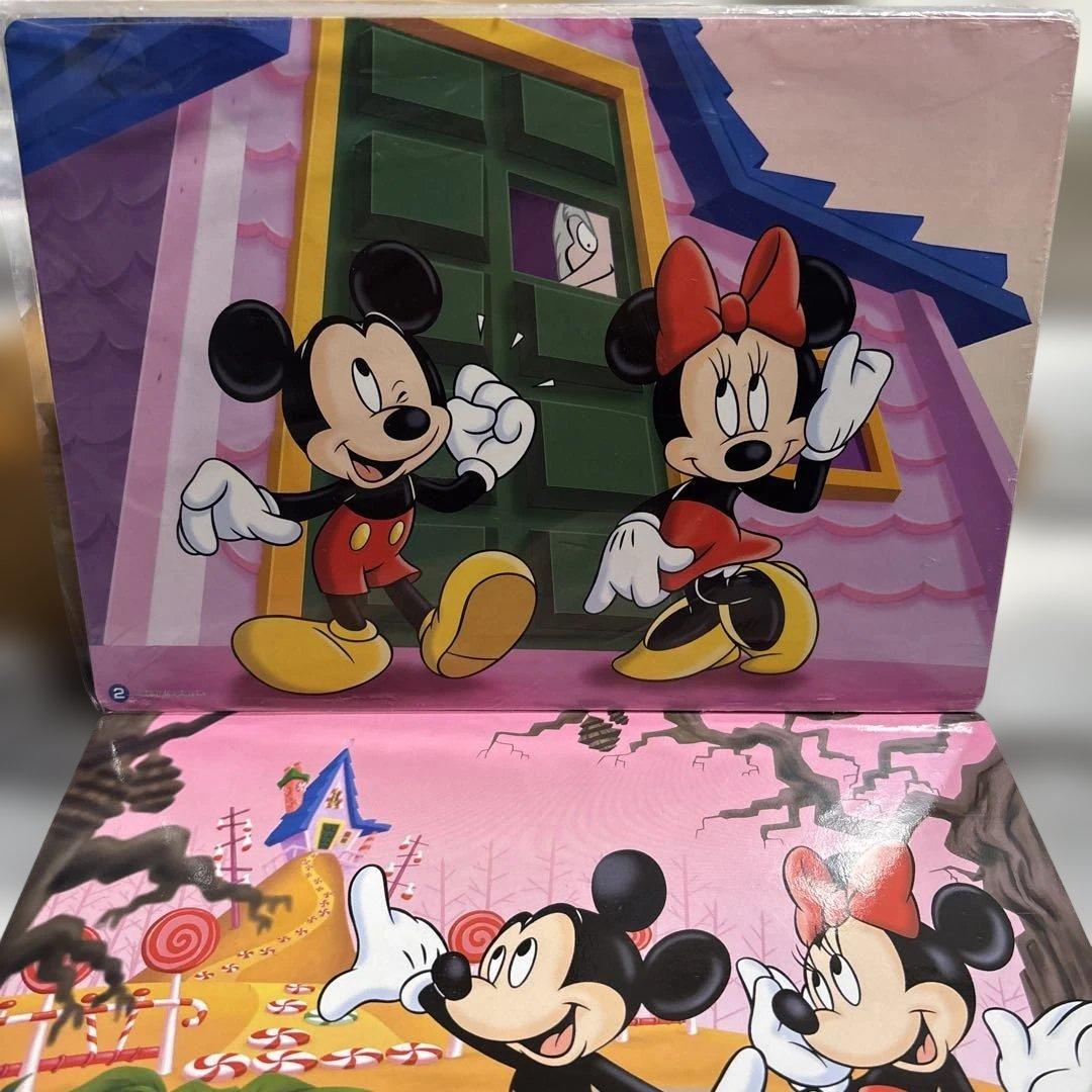 【希少・未開封】ディズニー おはなしギャラリー 木製額 完備品 紙芝居 知育