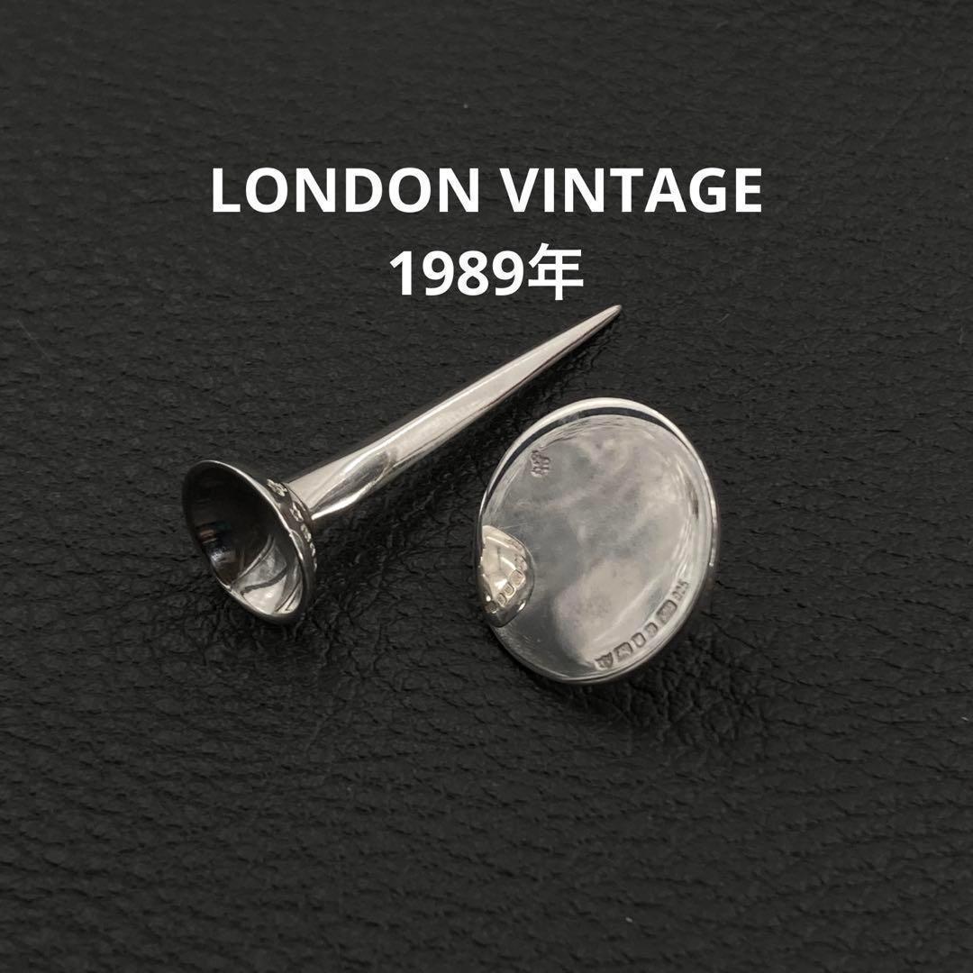 英国ヴィンテージ イギリス ロンドン ゴルフ用品 ティー マーカー シルバー