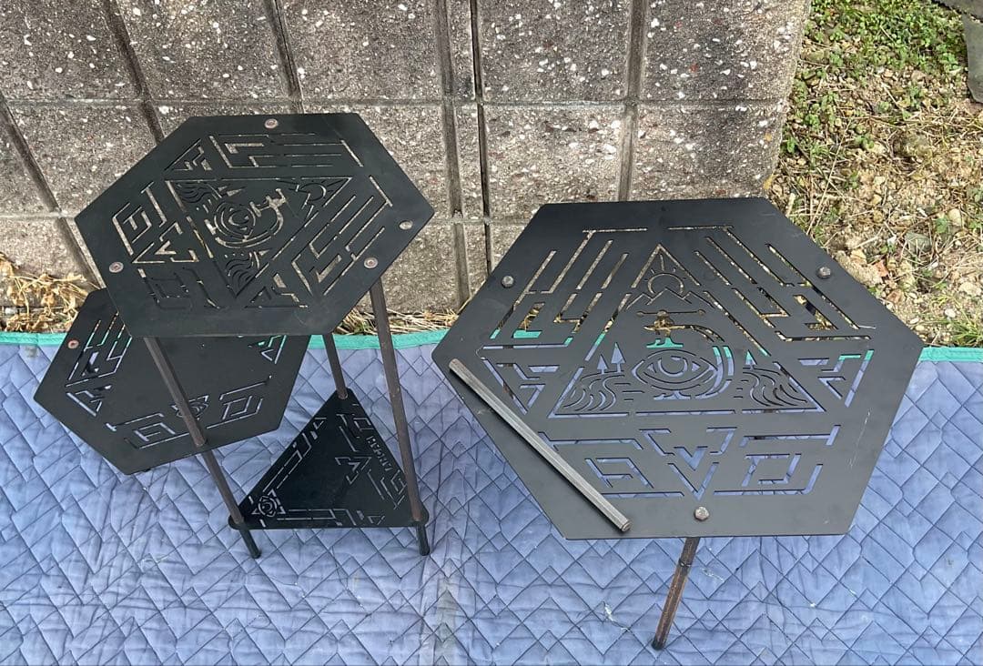 デバイスワークス　ANCAM メタヘキテ　フルセット　焚き火台　セール