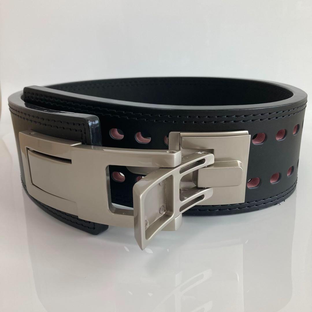 【訳あり】パワーリフティングベルト 本革 パワーベルト レバーアクション