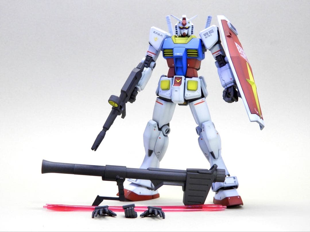 HGUC ガンダム 全塗装 / ガンプラ 完成品