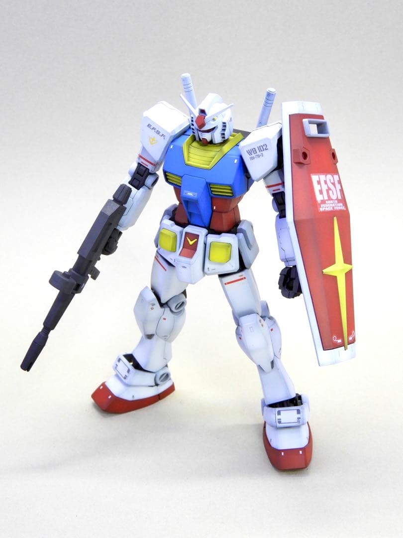 HGUC ガンダム 全塗装 / ガンプラ 完成品