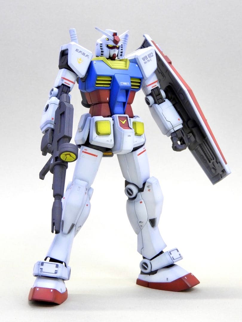 HGUC ガンダム 全塗装 / ガンプラ 完成品