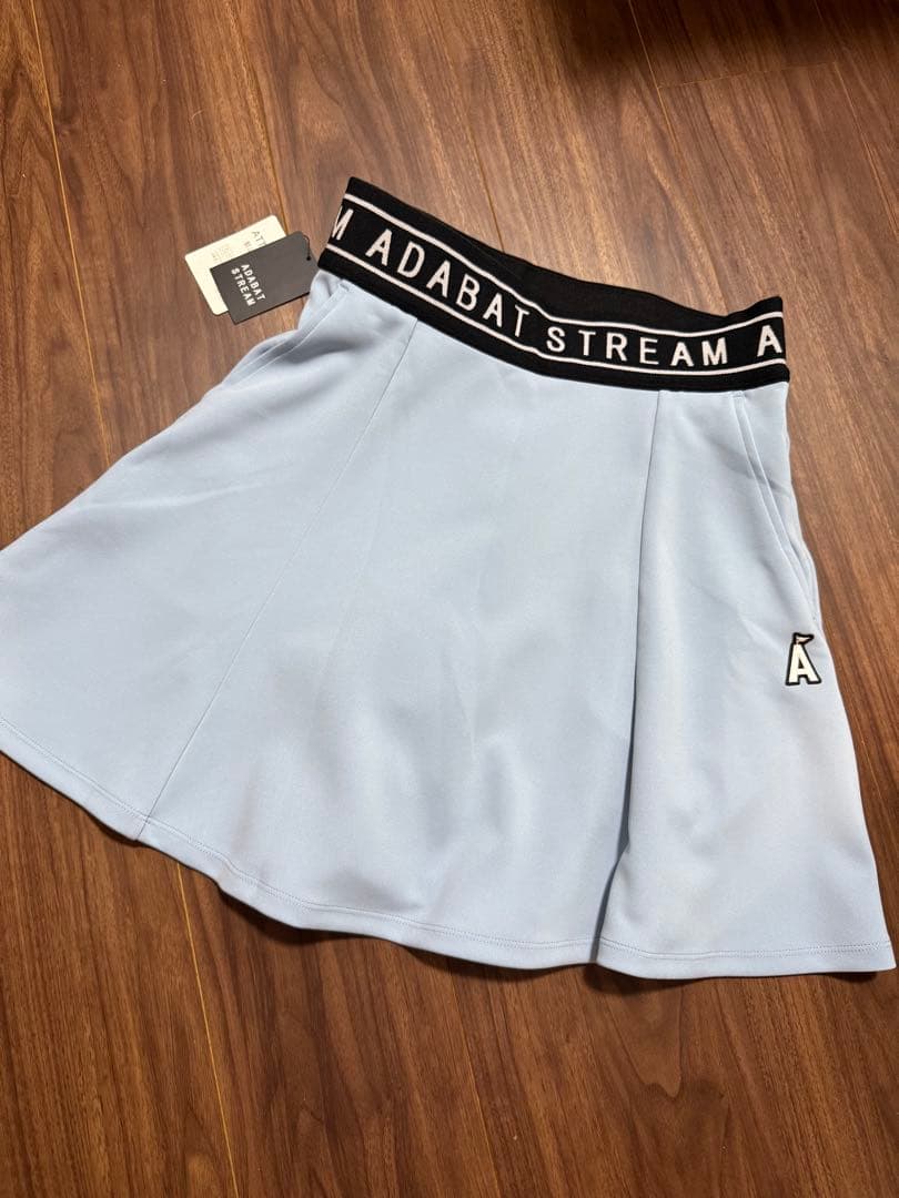 新品タグ付き adabat フレアスカート