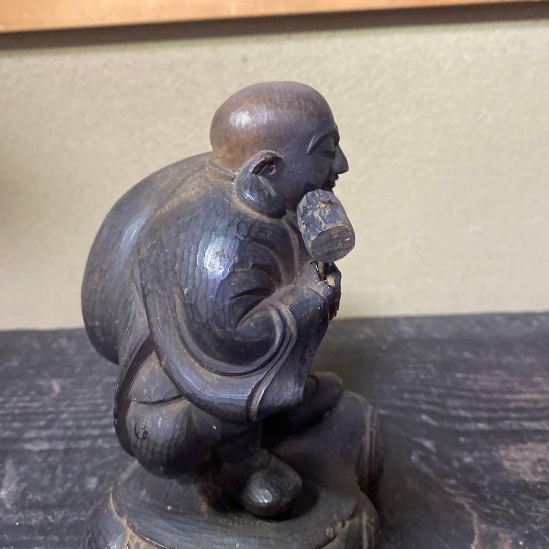 隠れキリシタン大黒天木彫