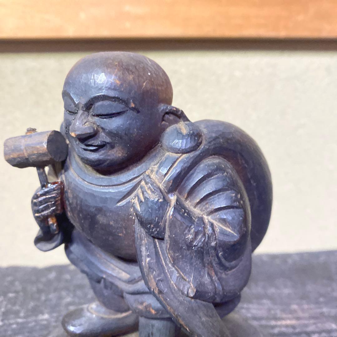 隠れキリシタン大黒天木彫