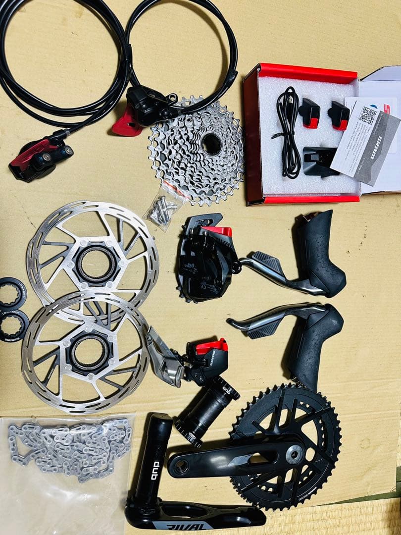 NEW SRAM Rival AXS E1 2025 フルグループセット