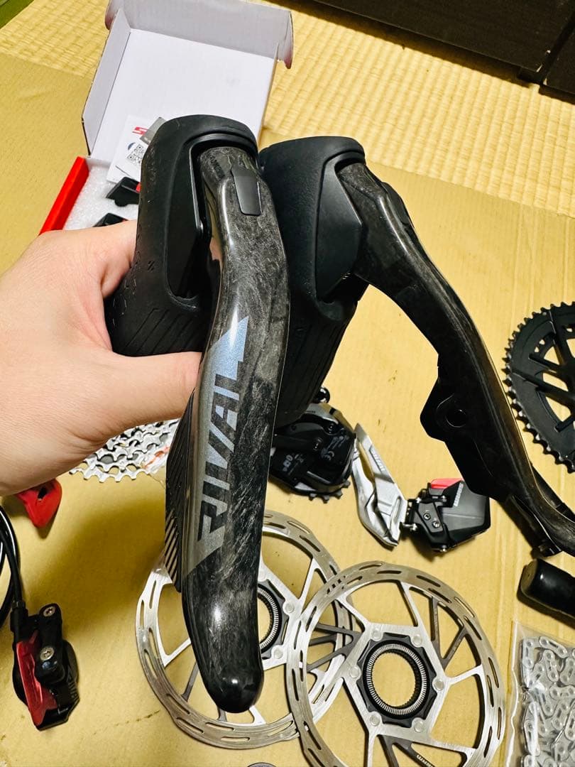NEW SRAM Rival AXS E1 2025 フルグループセット