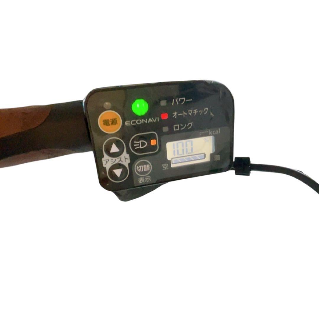 【引取限定】パナソニック　ビビスタイルDX 26インチ　茶色　電動アシスト自転車