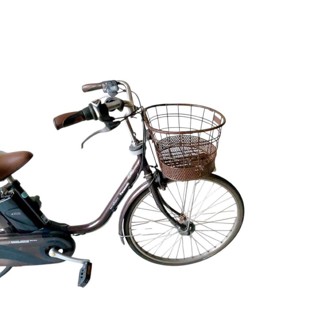 【引取限定】パナソニック　ビビスタイルDX 26インチ　茶色　電動アシスト自転車