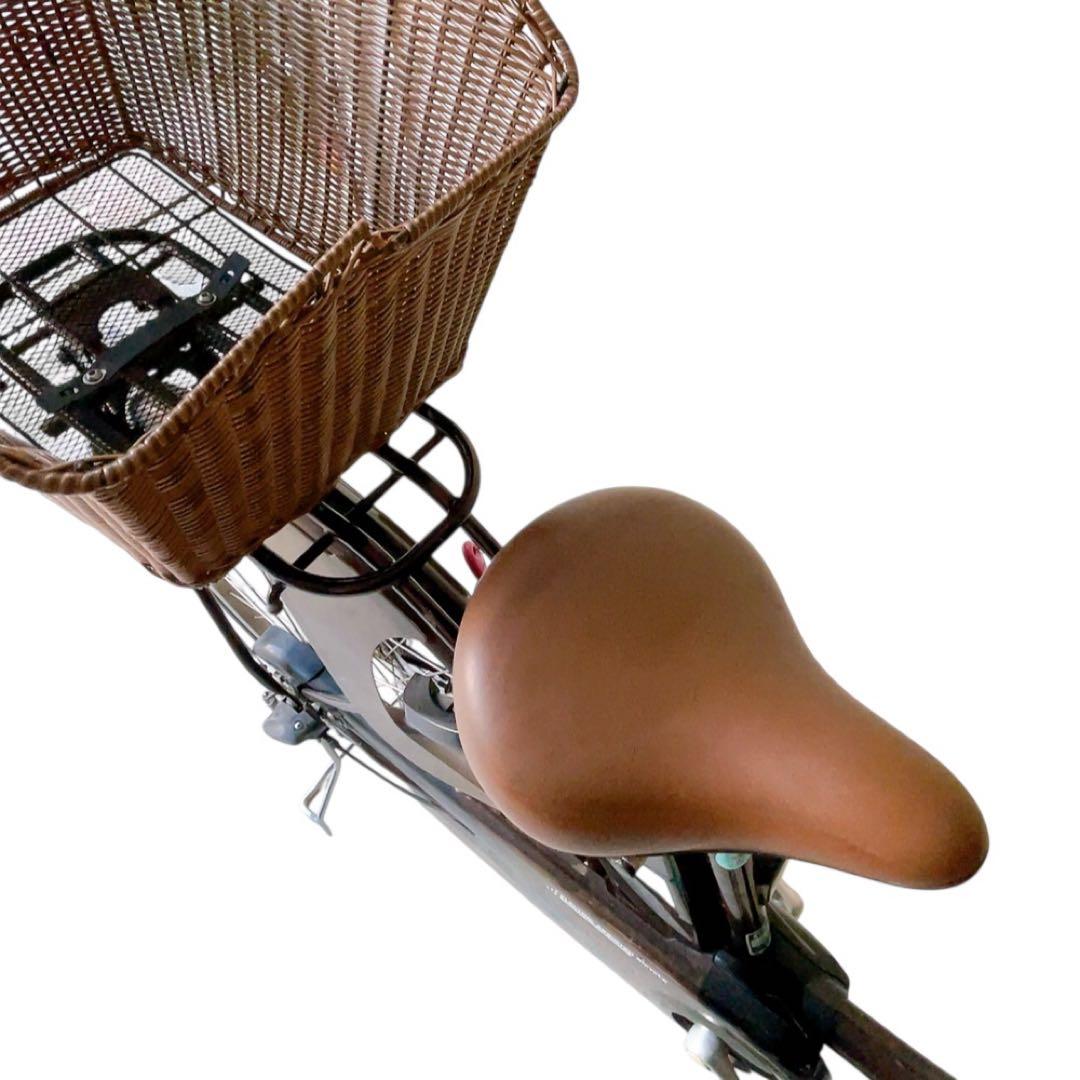 【引取限定】パナソニック　ビビスタイルDX 26インチ　茶色　電動アシスト自転車