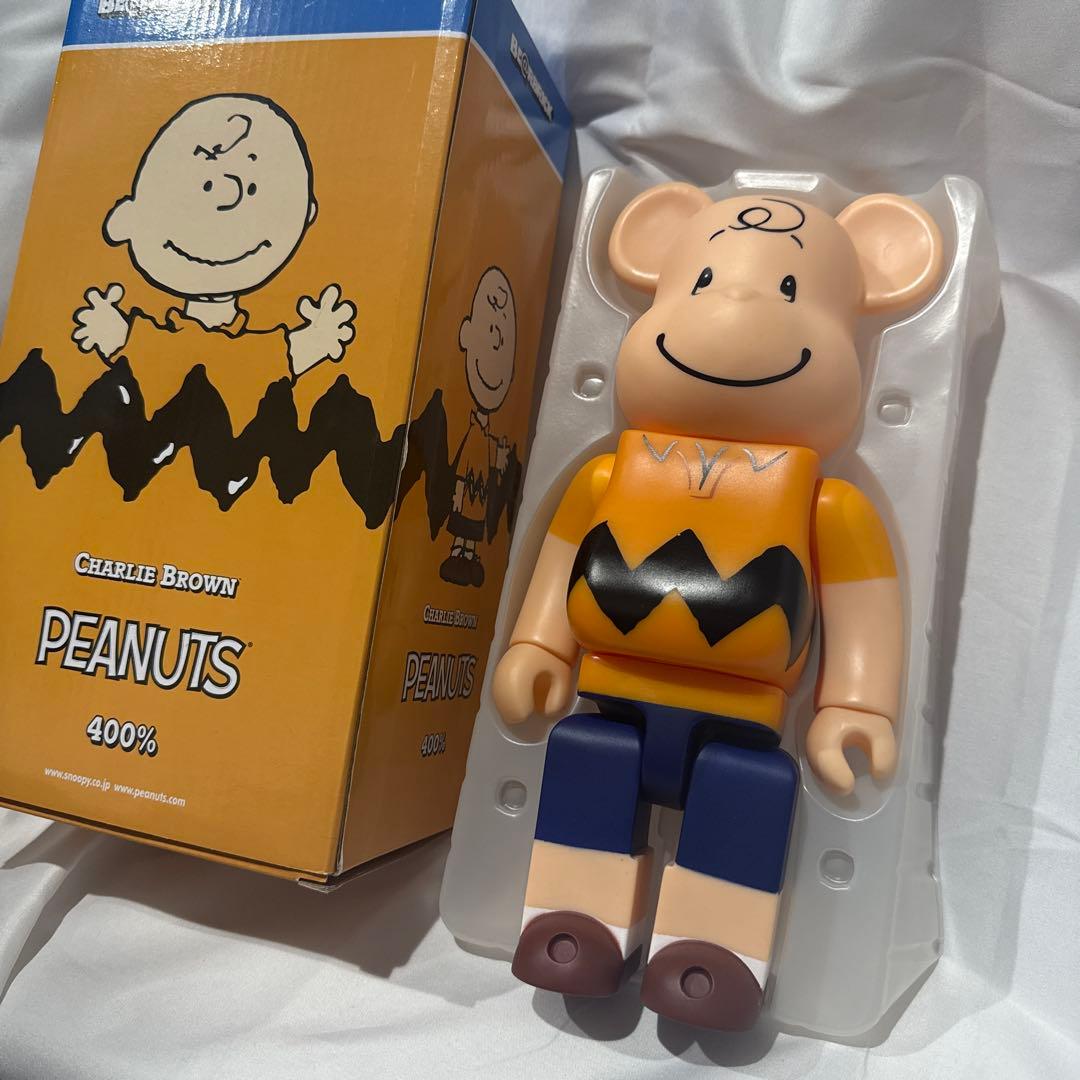 BE@RBRICK CHARLIE BROWN 400% スヌーピーベアブリック