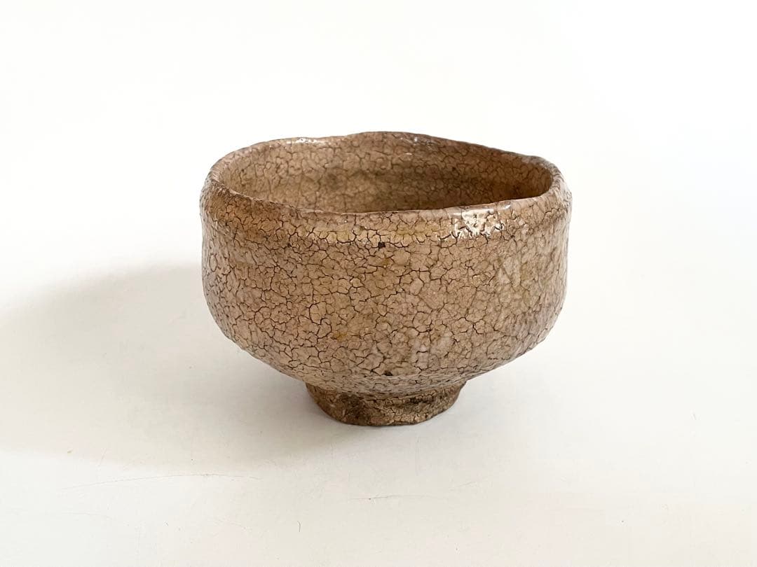 陶芸家　作家物　宇田川聖谷　萩茶碗　萩焼　茶碗　抹茶碗　共箱