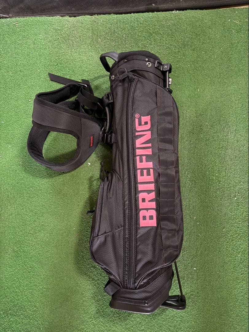 BRIEFING キャディバッグ 黒　ジュニア