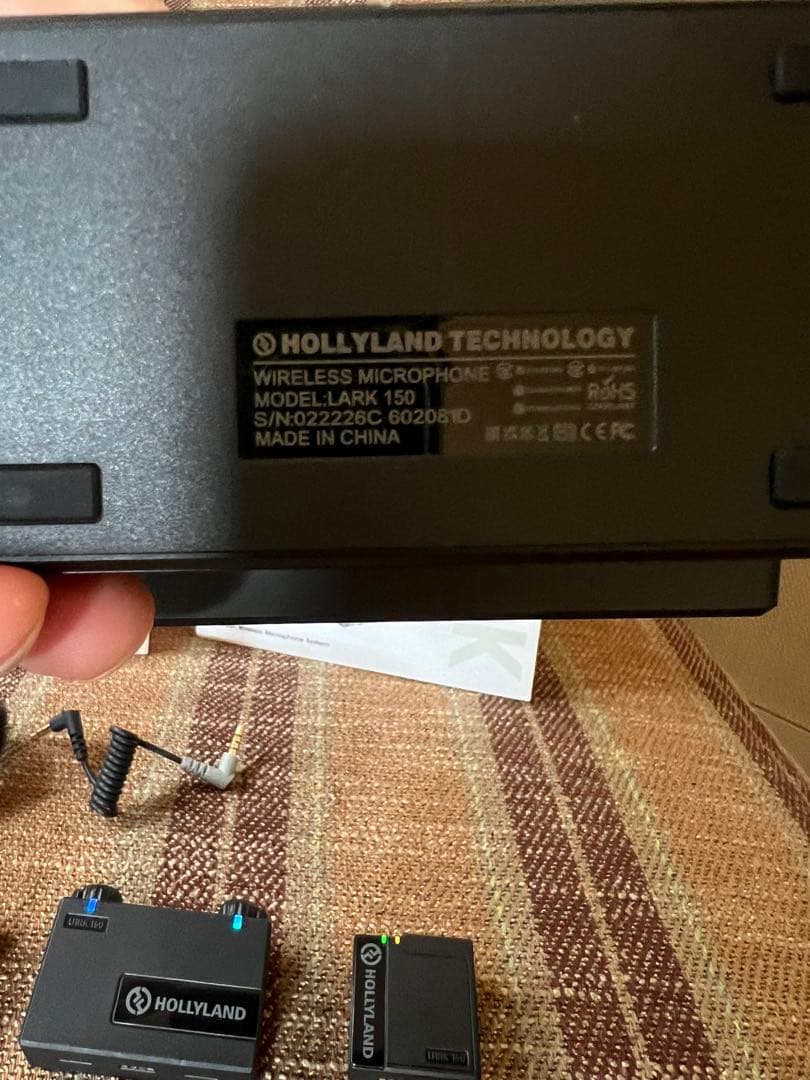 HOLLYLAND LARK 150 DUO 2人用ワイヤレスマイク