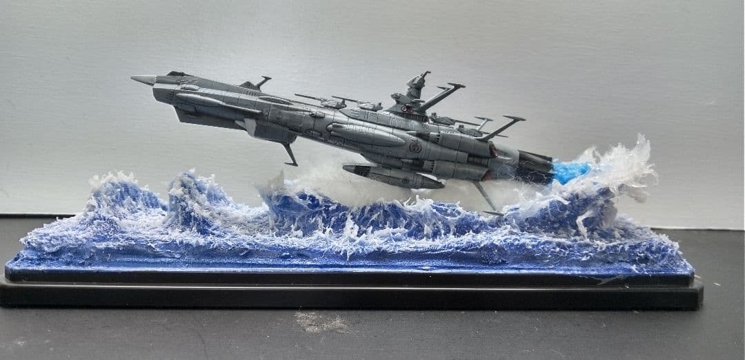 ブシドーバンダイ.メカコレ宇宙戦艦ヤマト2202ジオラマ完成品 2セット