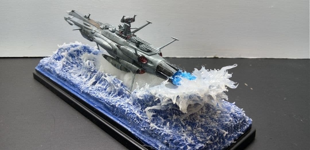 ブシドーバンダイ.メカコレ宇宙戦艦ヤマト2202ジオラマ完成品 2セット