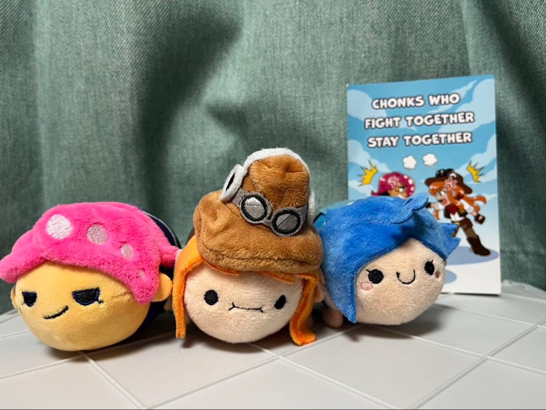 SMG4 ウエスタンスパゲッティChonks ぬいぐるみ 3体セット