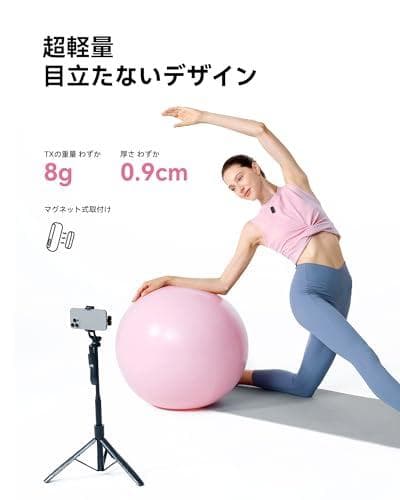 HOLLYLAND LARK A1 Mini Duo ピンマイク-ワイヤレスマA