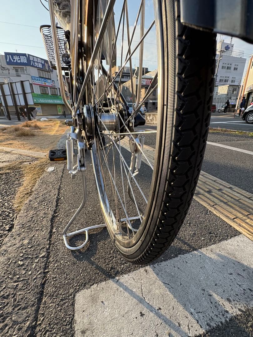 中古YAMAHA電動アシスト自転車　12.3Ah 大阪　014番