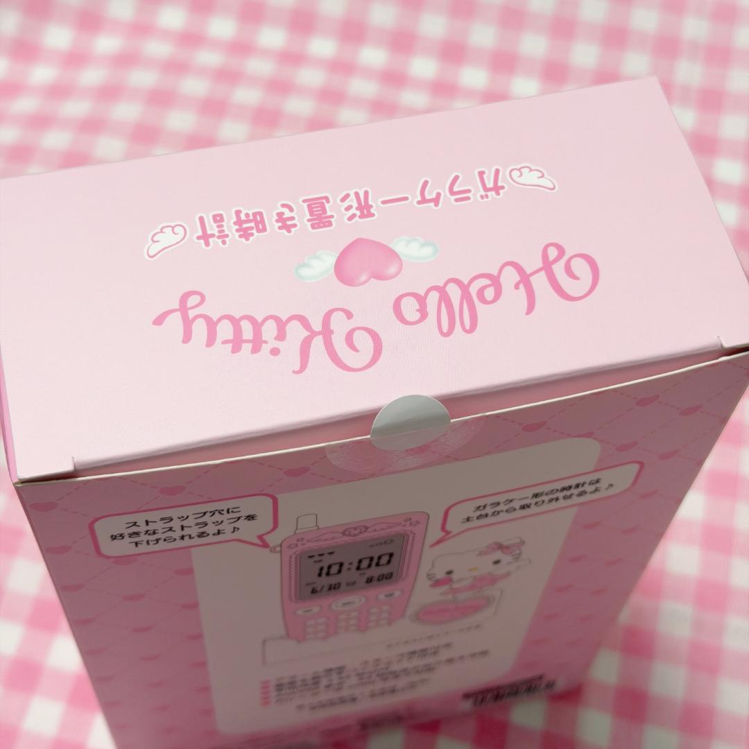 サンリオ ハローキティ ガラケー型置き時計