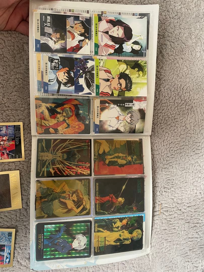 新世紀エヴァンゲリオン 私に還りなさいカードセット　カードホルダー付き