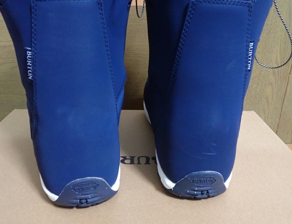 BURTON 21モデル RULER SPEEDZONE 紺 27.5cm 中古