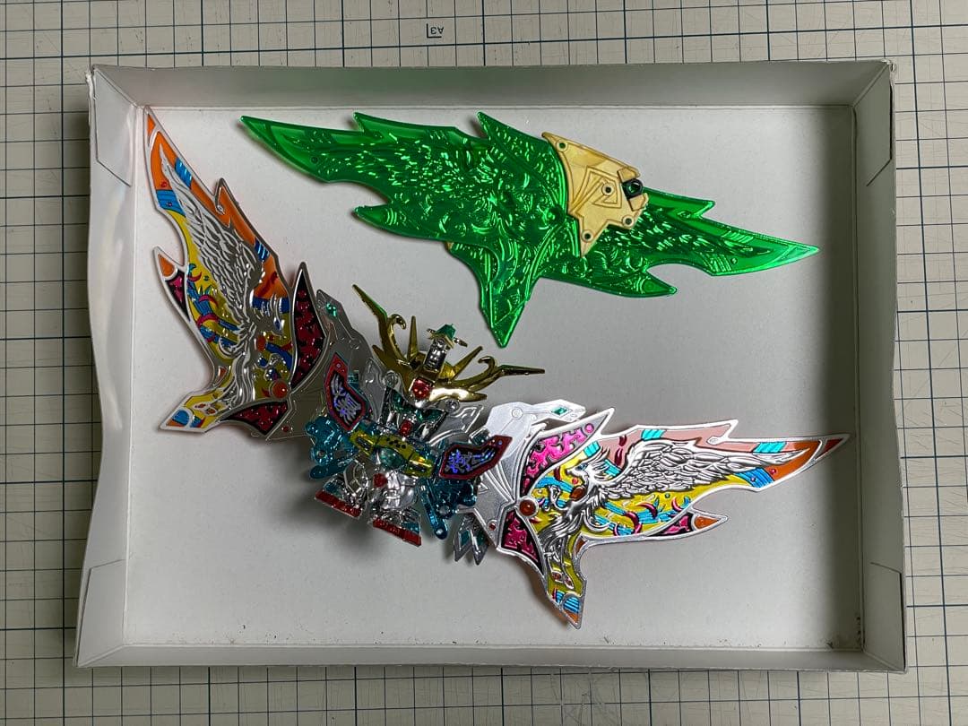 ガンダムBB戦士　號斗丸結晶輝羅鋼天空鳳凰翼形態