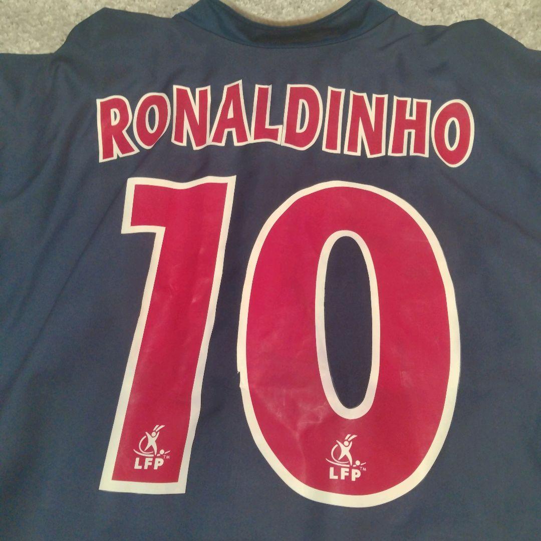 【希少】 NIKE　PSG パリ・サンジェルマン　ロナウジーニョ　ユニフォーム