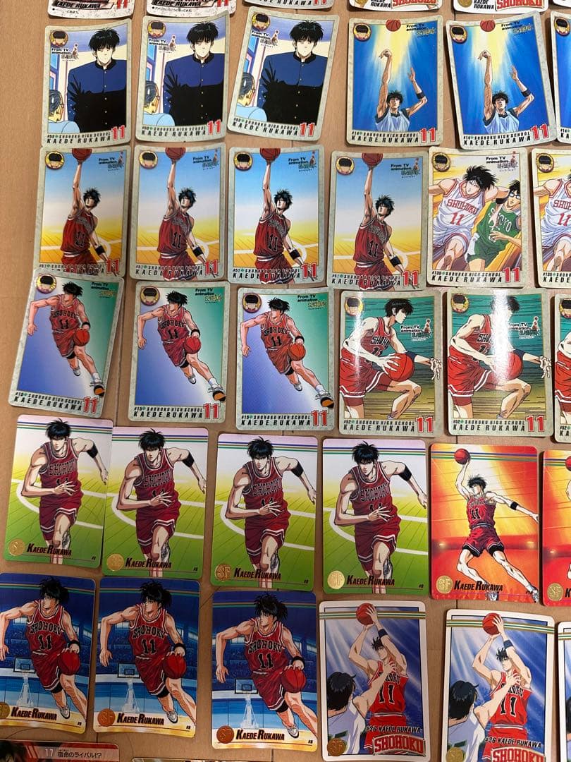 【バラ売り可】流川楓、61枚、SLAM DUNK スラムダンク　カードダス