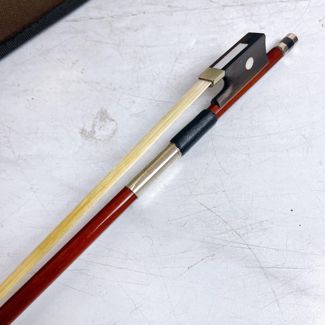 【★美品★】STENTOR バイオリン 弦楽器 弓　型番無し ステンター　4/4