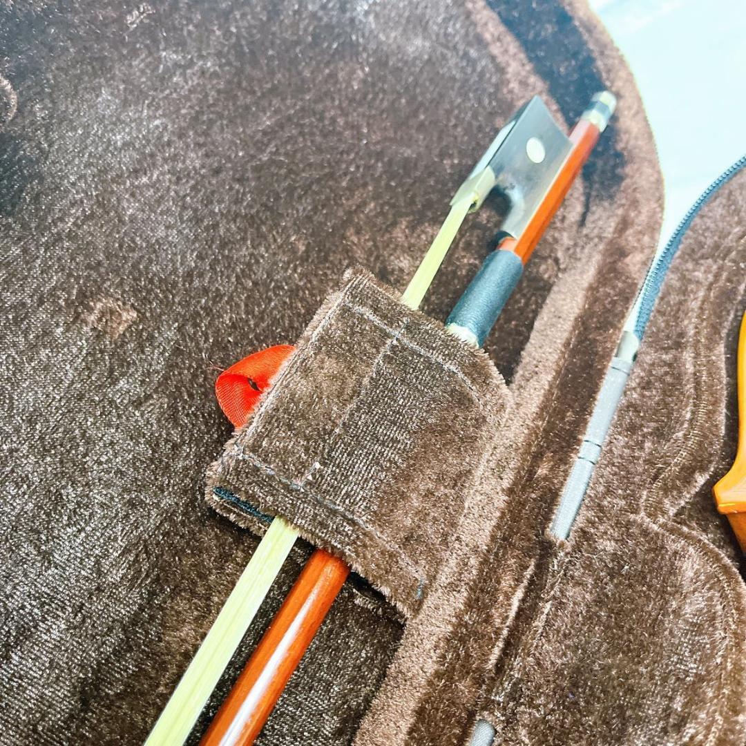 【★美品★】STENTOR バイオリン 弦楽器 弓　型番無し ステンター　4/4