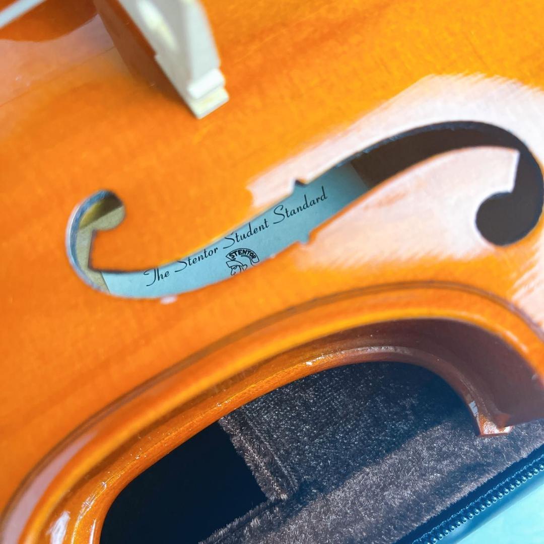 【★美品★】STENTOR バイオリン 弦楽器 弓　型番無し ステンター　4/4