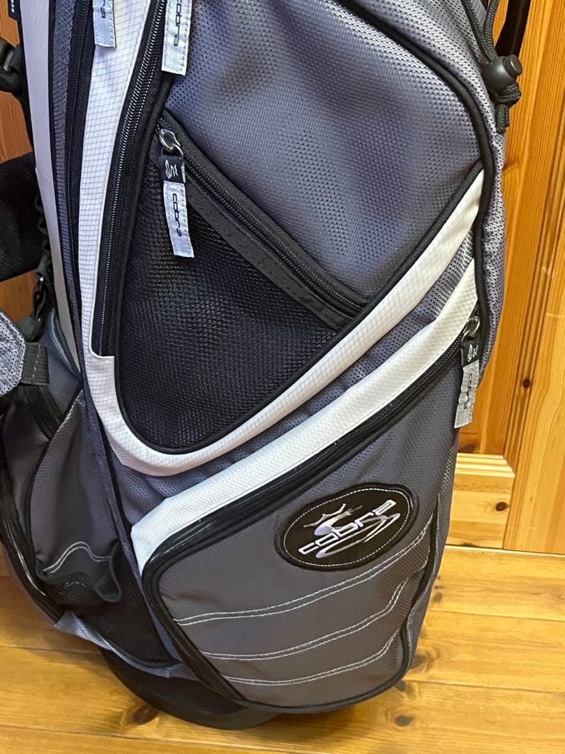 再値下げ:Cobra コブラ　ゴルフバッグ　キャディバッグ　スタンド式　送料込み