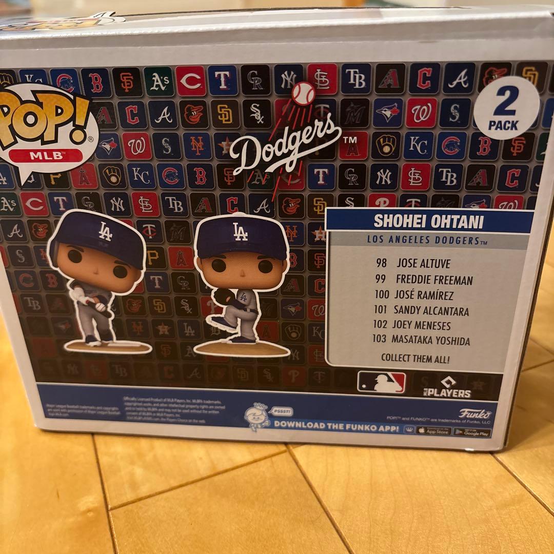 大谷翔平 ドジャース フィギュア 2パック Funko Pop