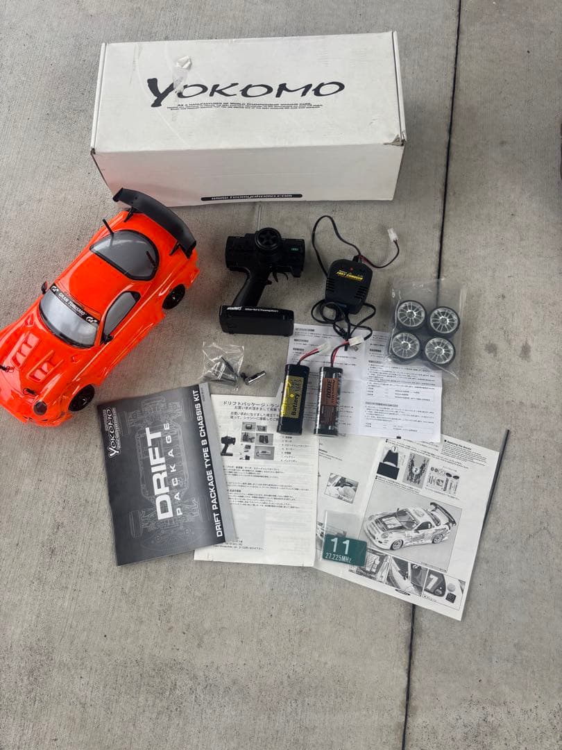 Yokomo ドリフトパッケージ　D1バージョン　中古　フルセット