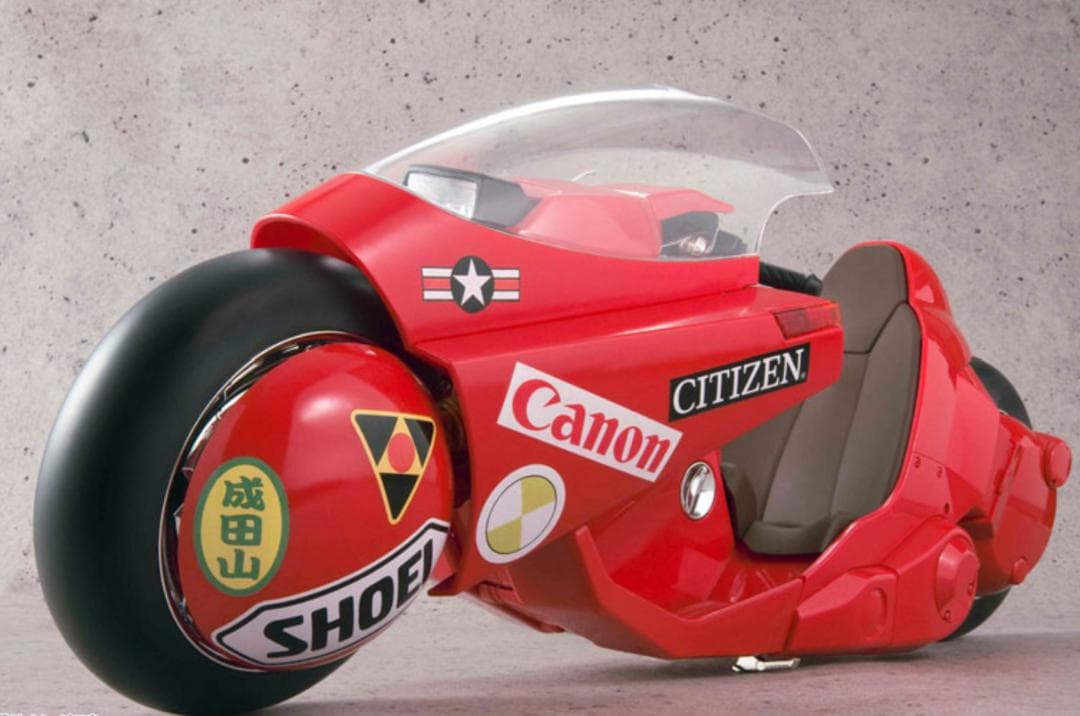 ★ 匿名発送 ポピニカ魂 AKIRA 金田のバイク リバイバル版 1/6