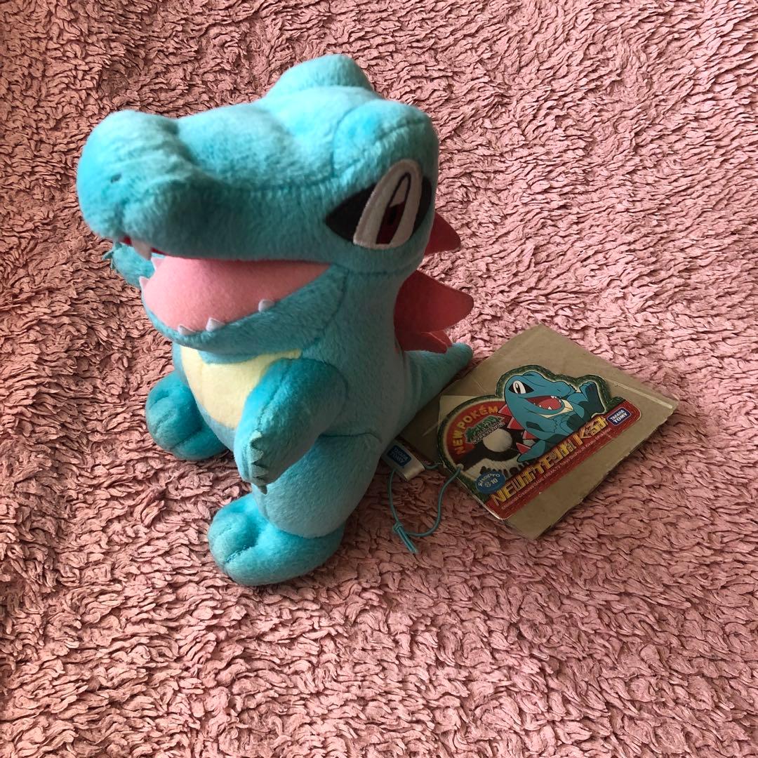 ポケットモンスター　NEWポケモン　ぬいぐるみ　ワニノコ