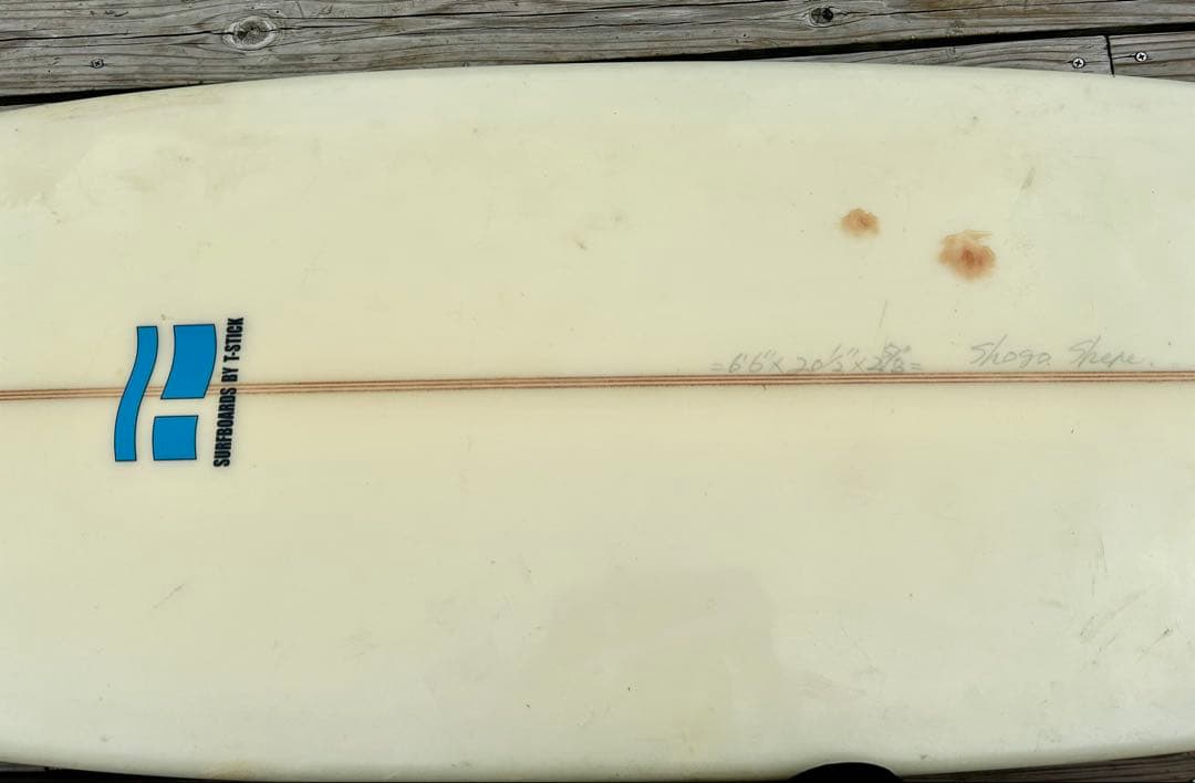 T-STICK ファンボード6.6ft 198cm ケース&フィン