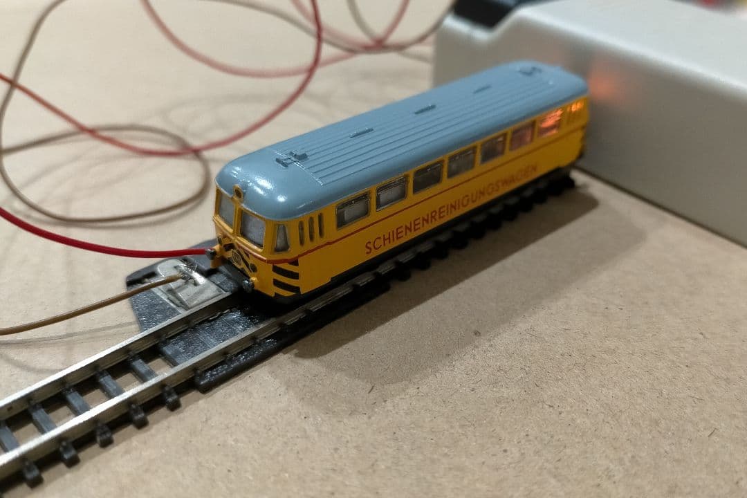 Zゲージ レールクリーニングカー SCHIENENREINIGER 鉄道模型