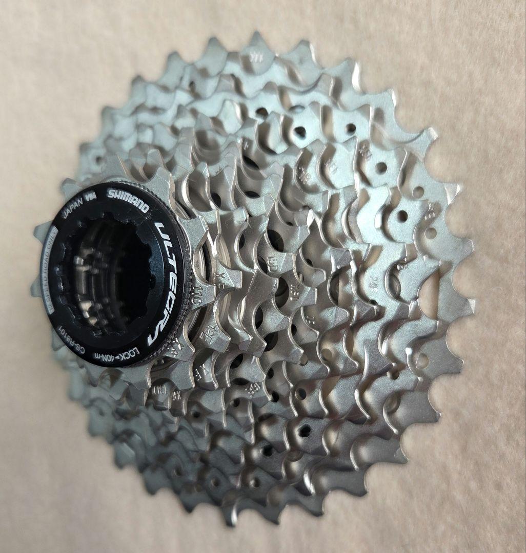 【美品】シマノ アルテグラ スプロケットCS-R8101 12S 11-30T