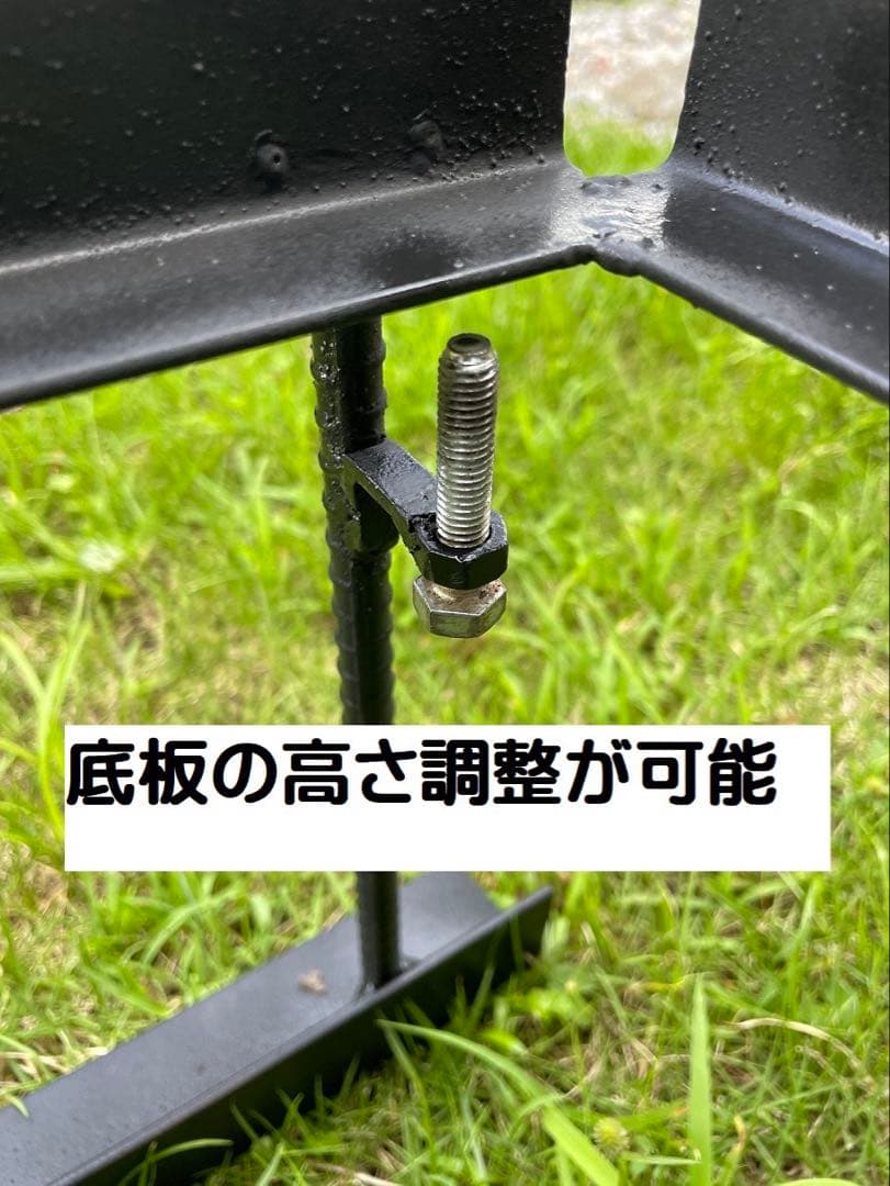 日本蜜蜂　巣箱台30cm（黒）