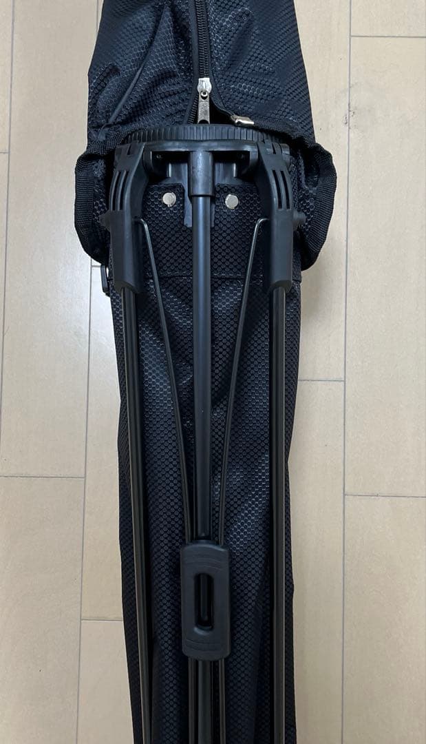 新品　軽量スタンド　ゴルフサブキャディバッグ　ブラック