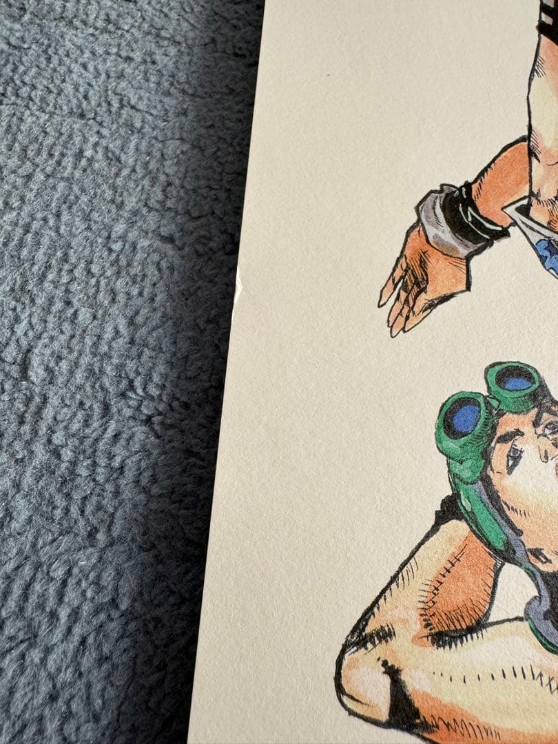 ジョジョ展2012 オールスターA ジョジョの奇妙な冒険　B2ポスター