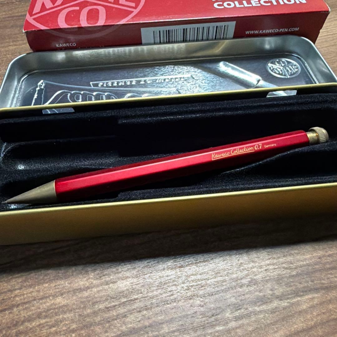 KAWECO コレクション 0.7 スペシャルレッド シャープペンシル